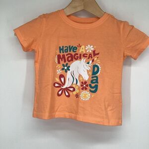 Girls Life Is Good Have A Magical Day" Unicorn Tee Shirt